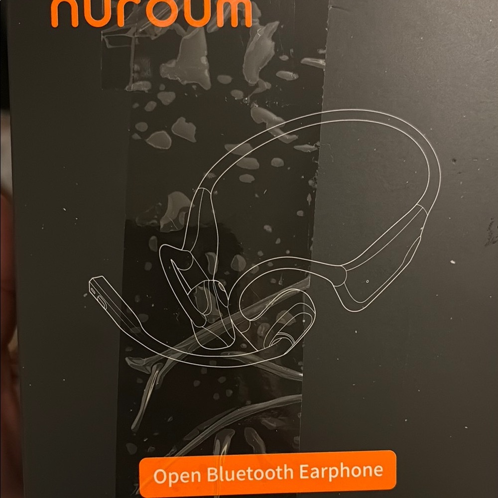 Nununu Black Earbud Headphones with Bluetooth New in box